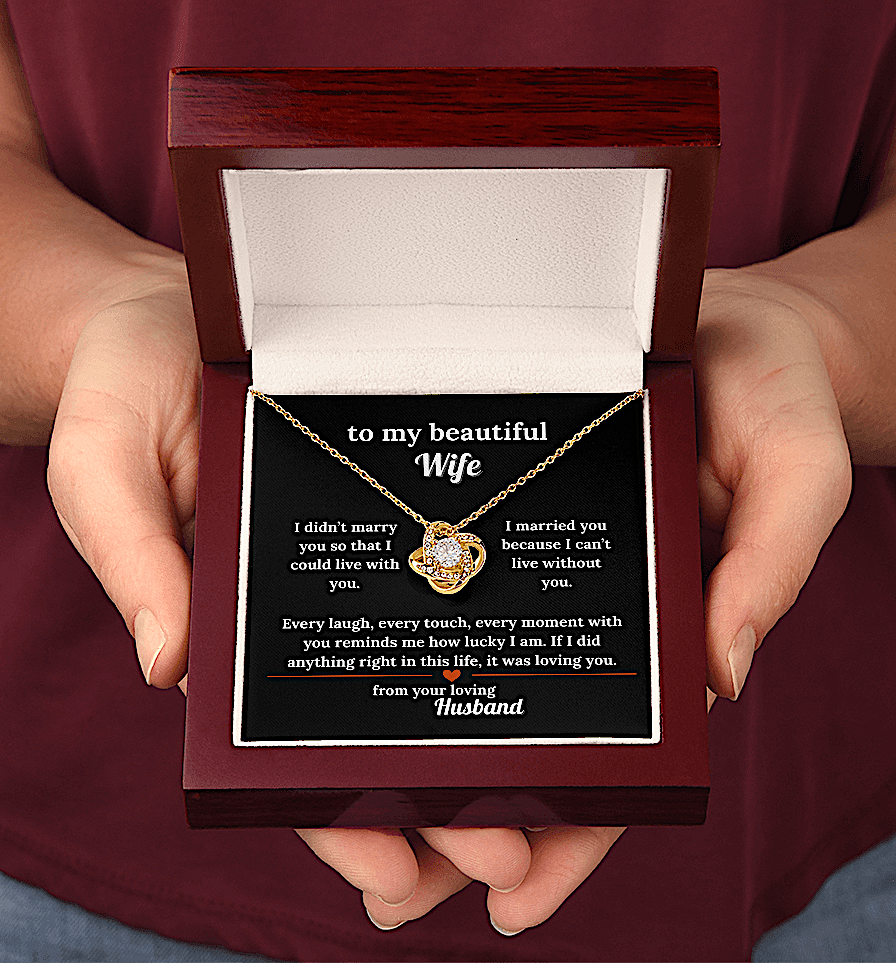 Lovely Gift To the Wife Who Means the World to You With a Message She'll Appreciate