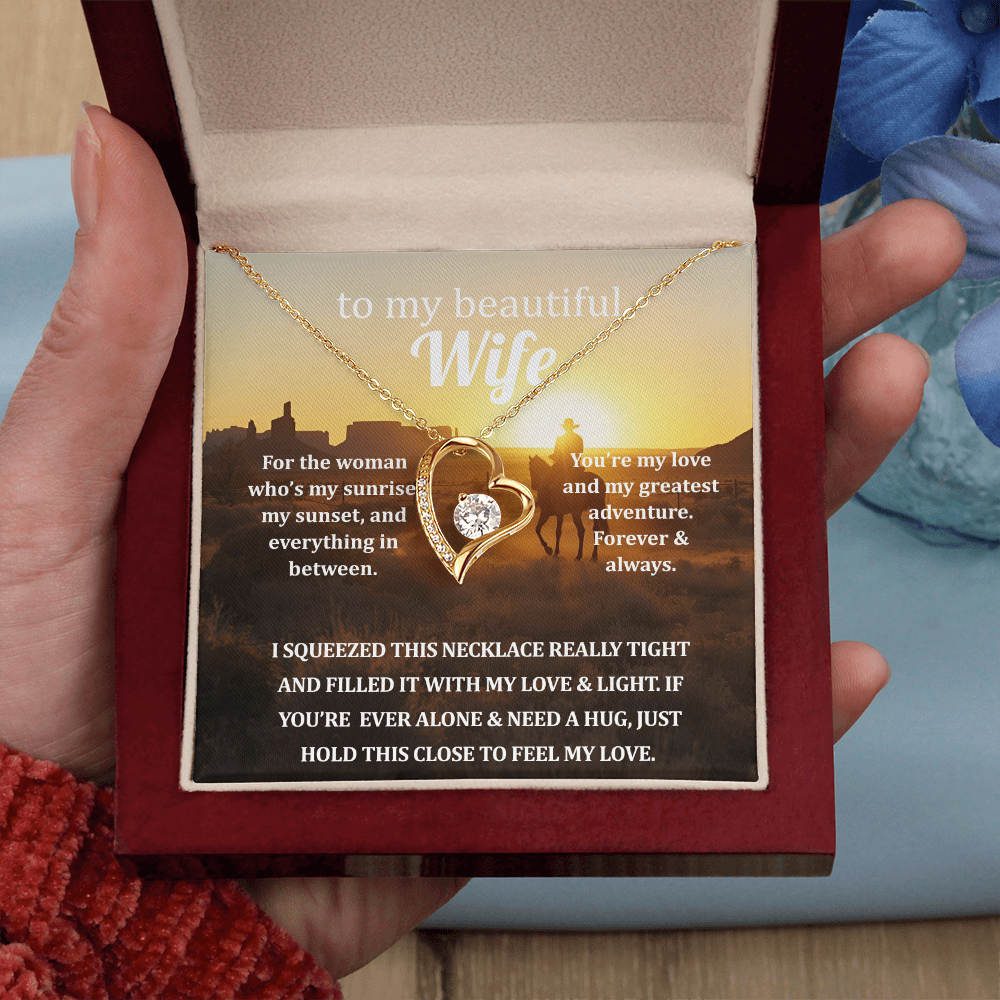 For The Woman Who's My Sunrise, My Sunset, and Everything in Between.