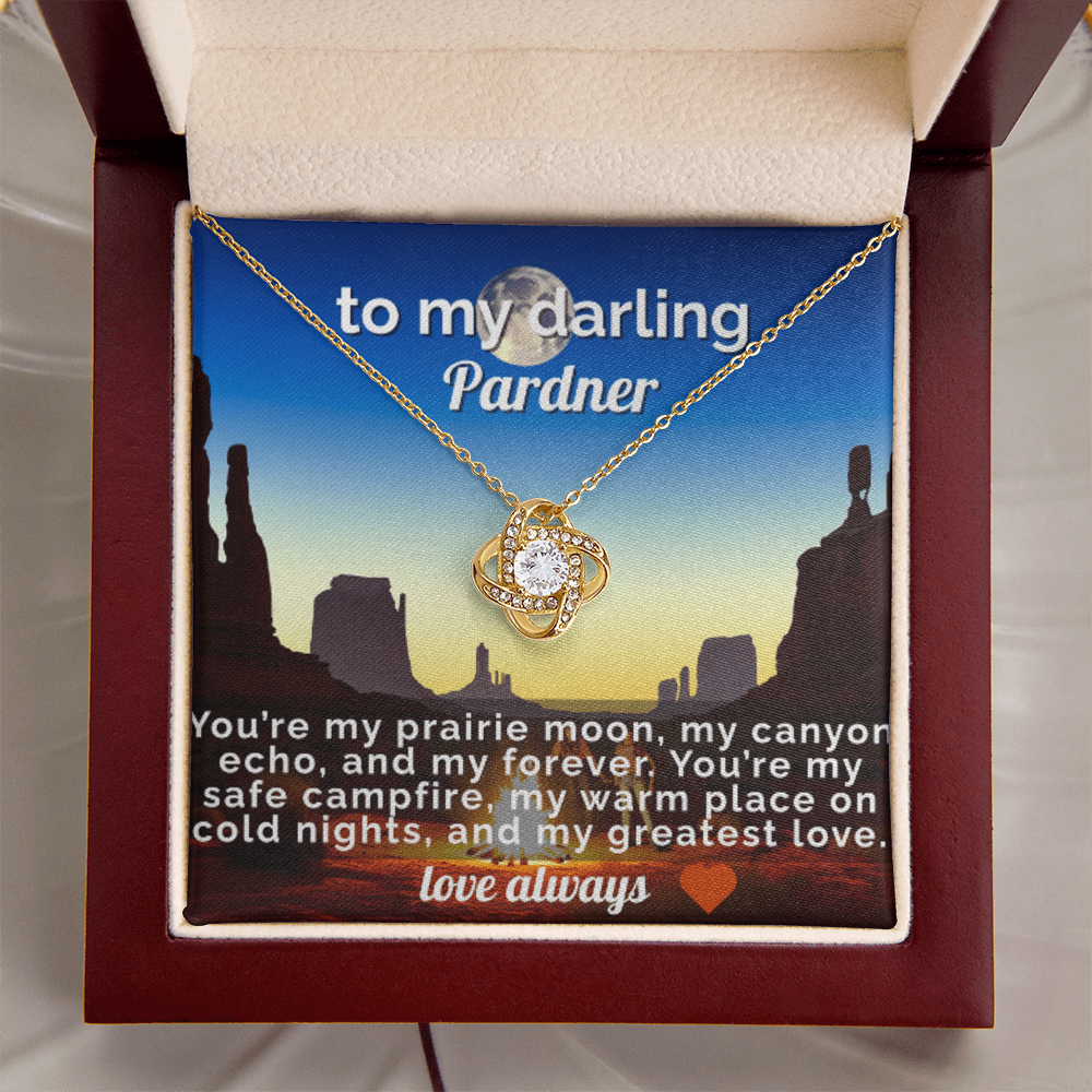 The Love Knot Necklace - A Timeless Gift With a Message To Move Her