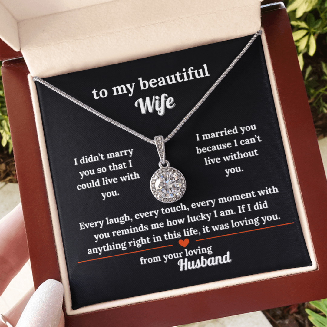 Perfect Necklace Gift For Your Wife With A Message She'll Love