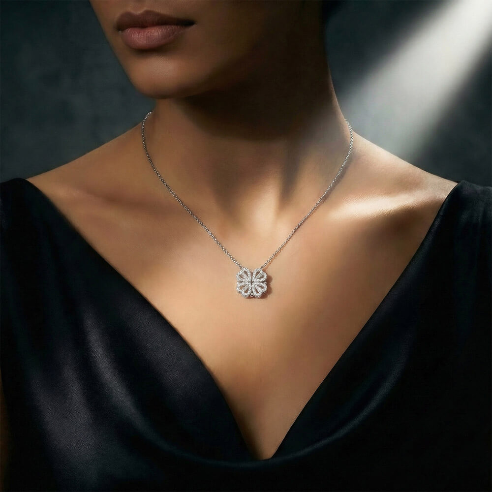 Magnetic Hearts That Find Each Other. Sound familiar? 2 in 1 Necklace Gift