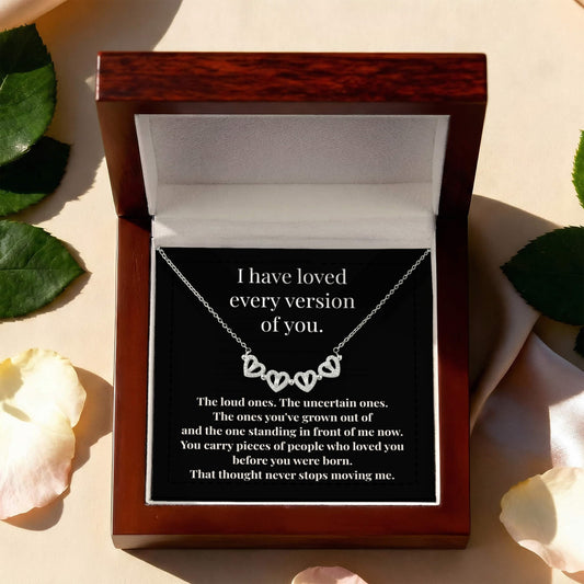 Magnetic Hearts That Find Each Other. Sound familiar? 2 in 1 Necklace Gift