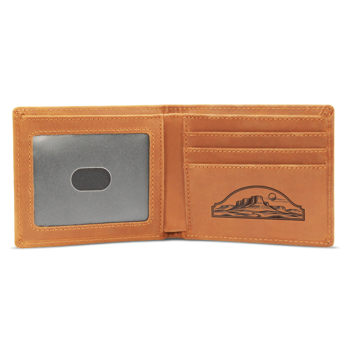 Carry the Story — Engraved Leather Wallet