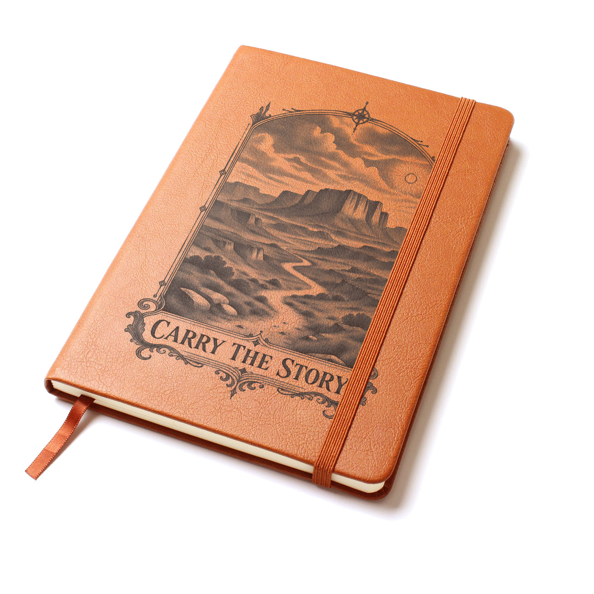 Carry the Story — Engraved Leather Journal