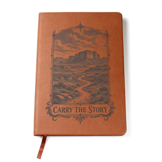 Carry the Story — Engraved Leather Journal