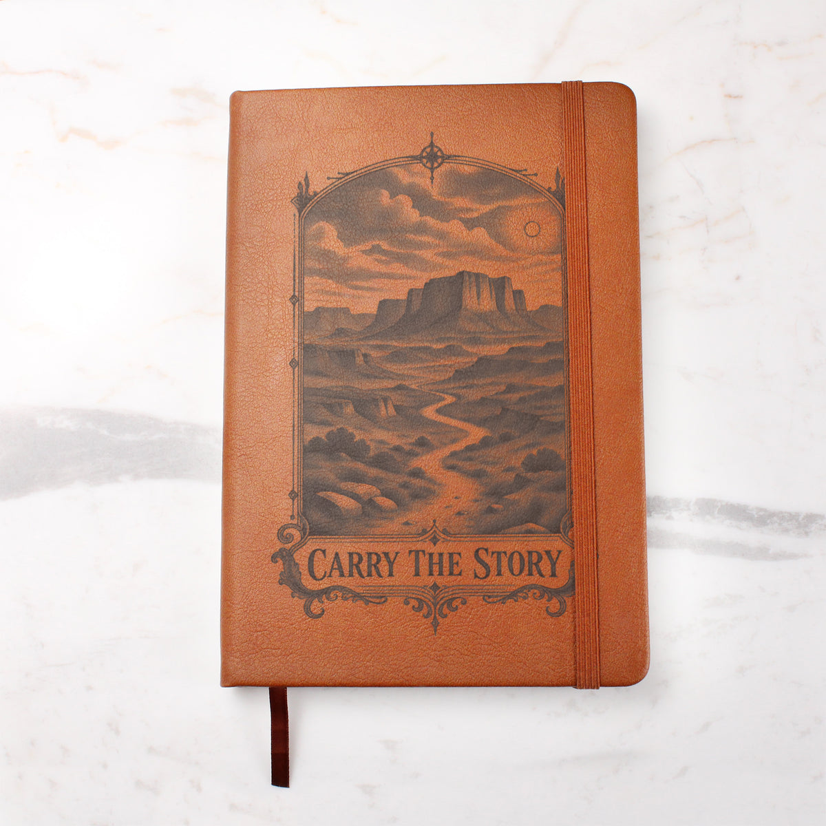 Carry the Story — Engraved Leather Journal