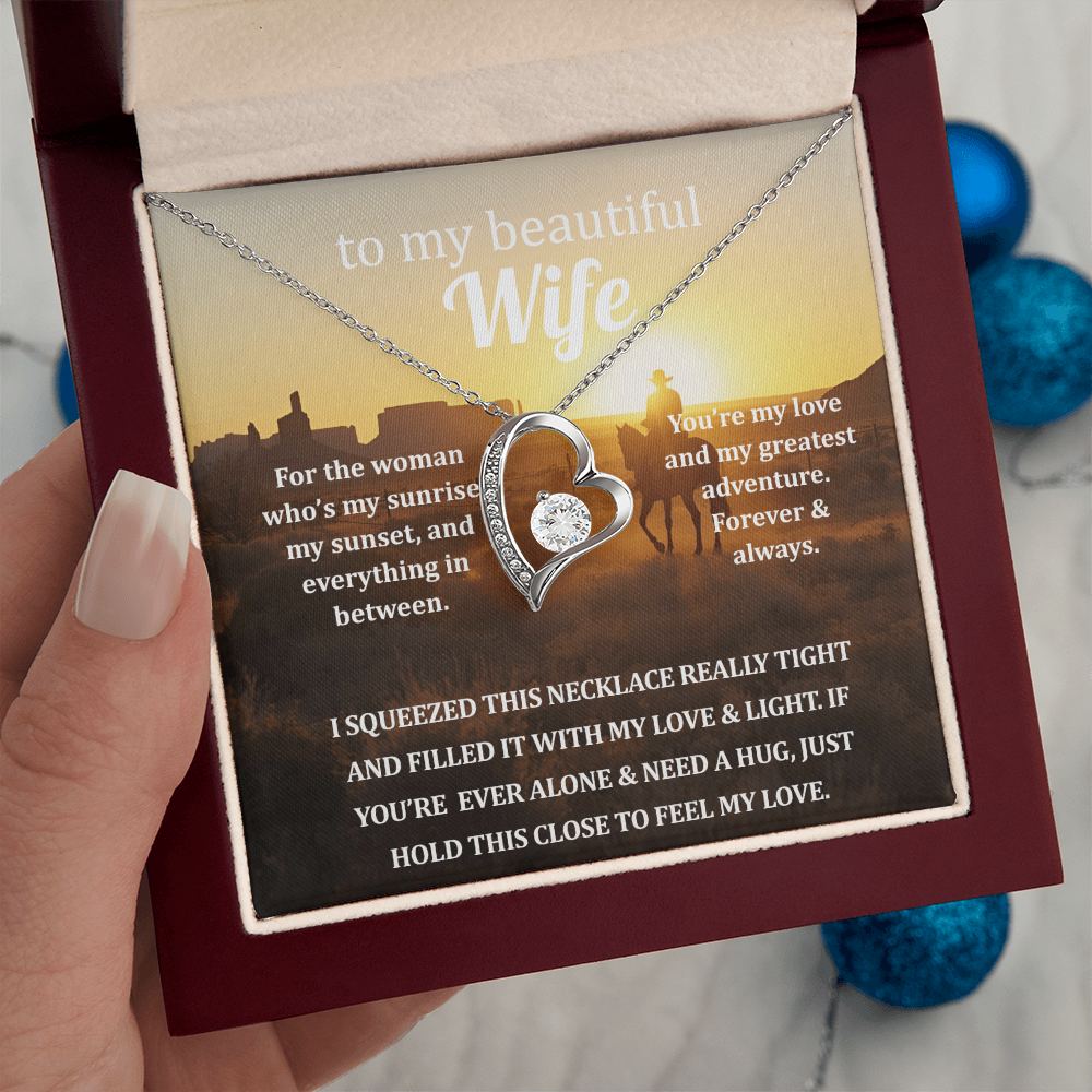 For The Woman Who's My Sunrise, My Sunset, and Everything in Between.