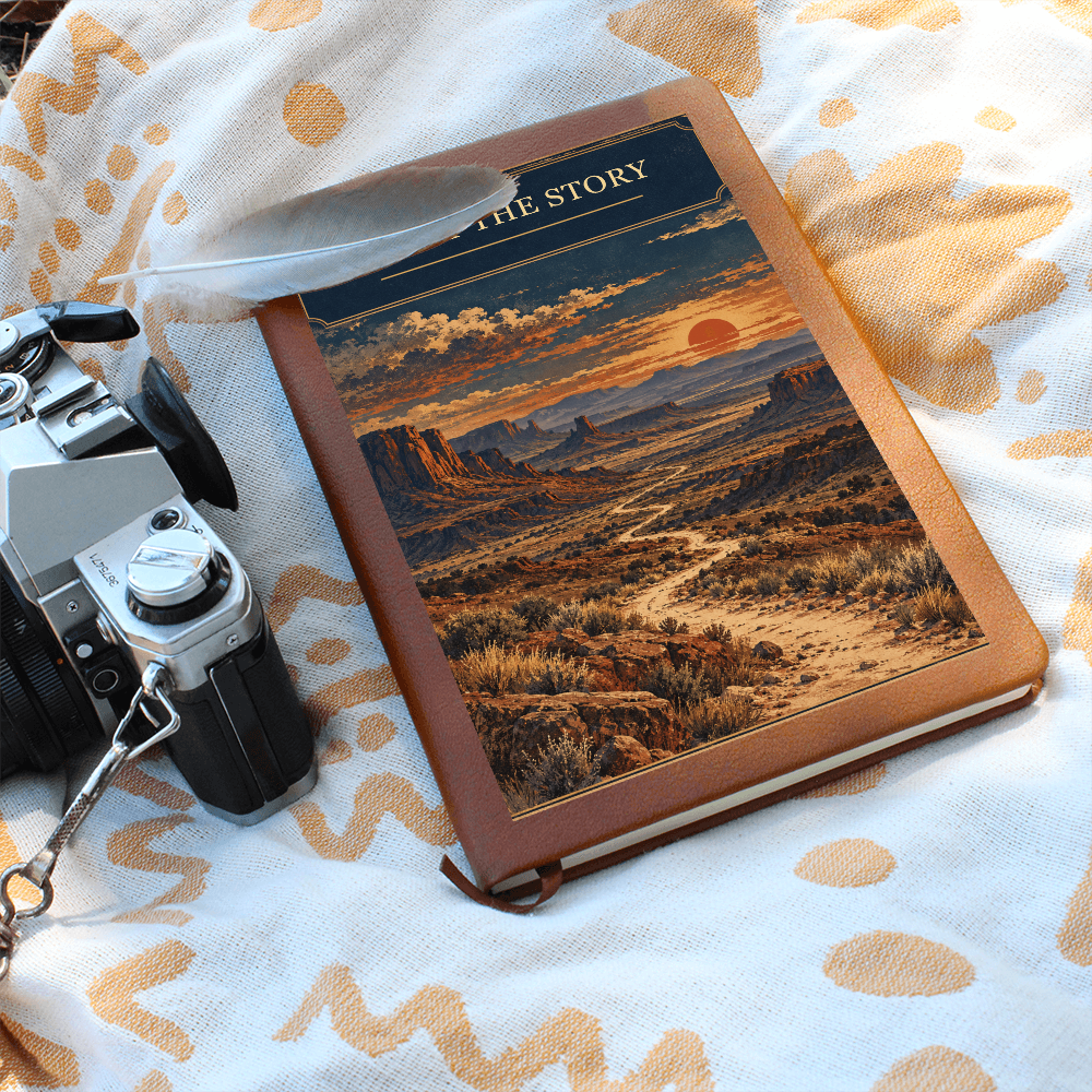 Carry the Story — Archive Print Leather Journal