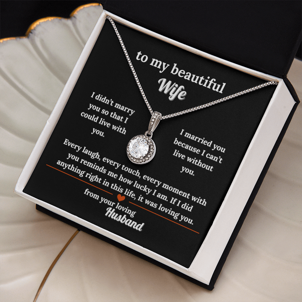 Perfect Necklace Gift For Your Wife With A Message She'll Love