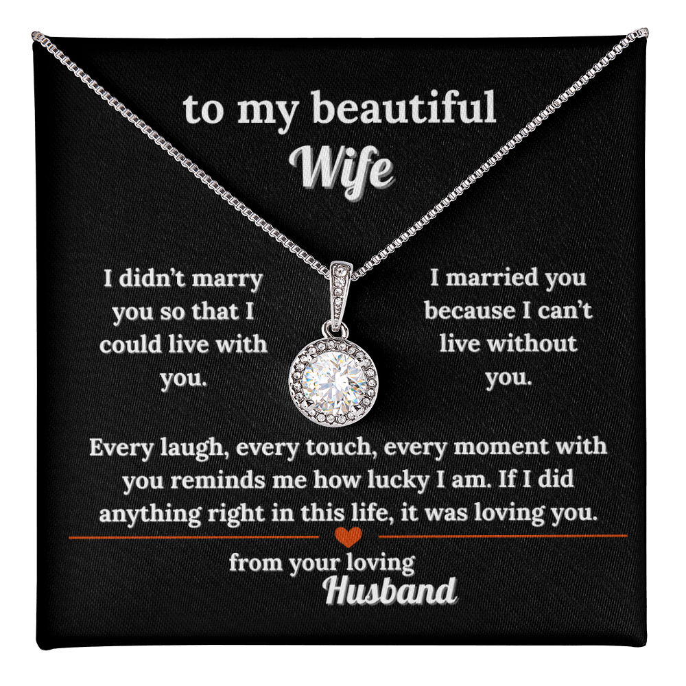 Perfect Necklace Gift For Your Wife With A Message She'll Love