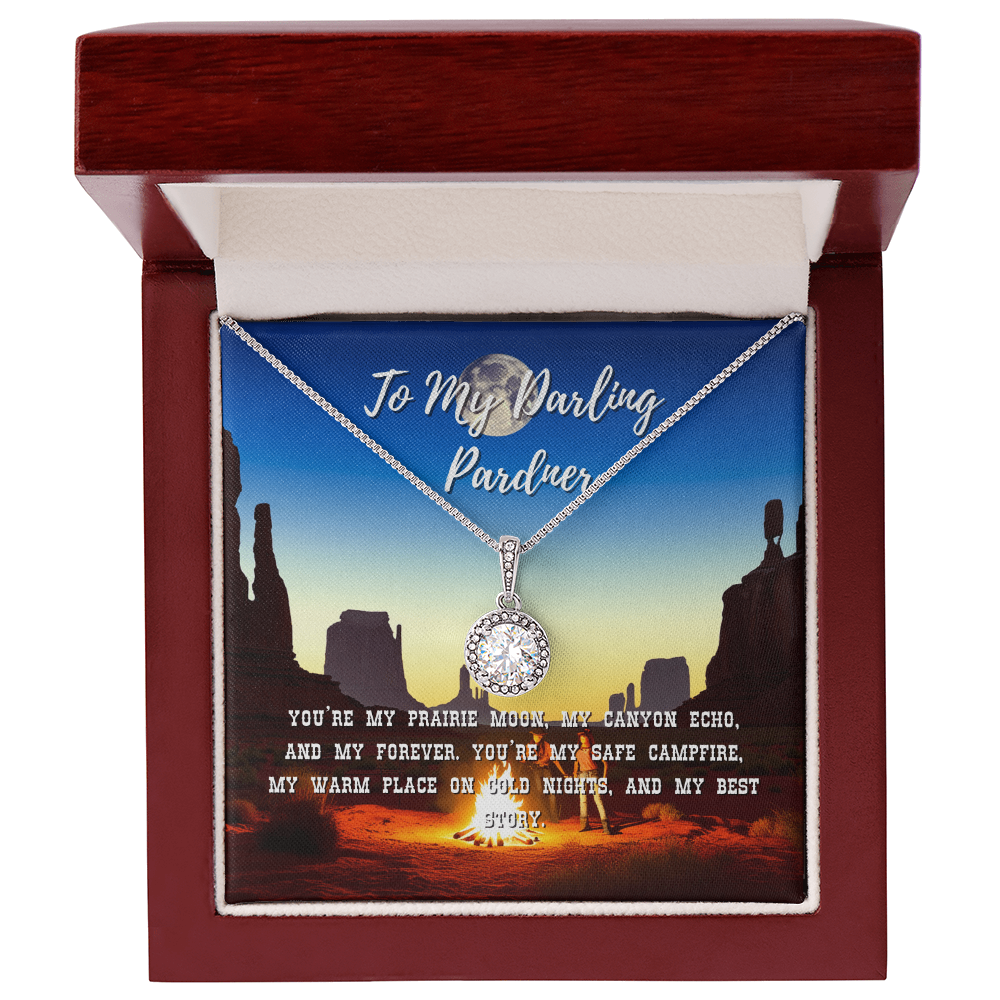 Prairie Moon Promise - The Eternal Love Necklace Gift