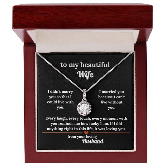Perfect Necklace Gift For Your Wife With A Message She'll Love