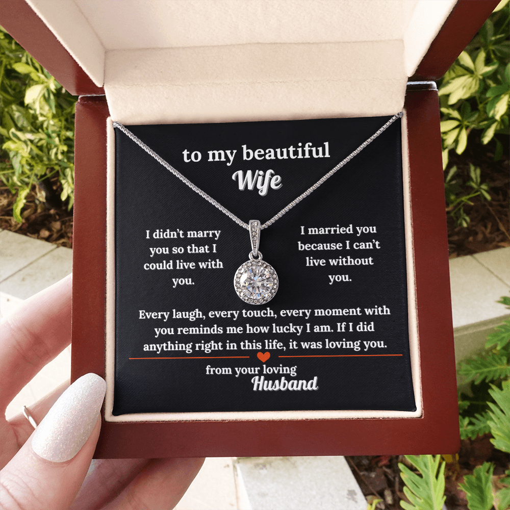 Perfect Necklace Gift For Your Wife With A Message She'll Love
