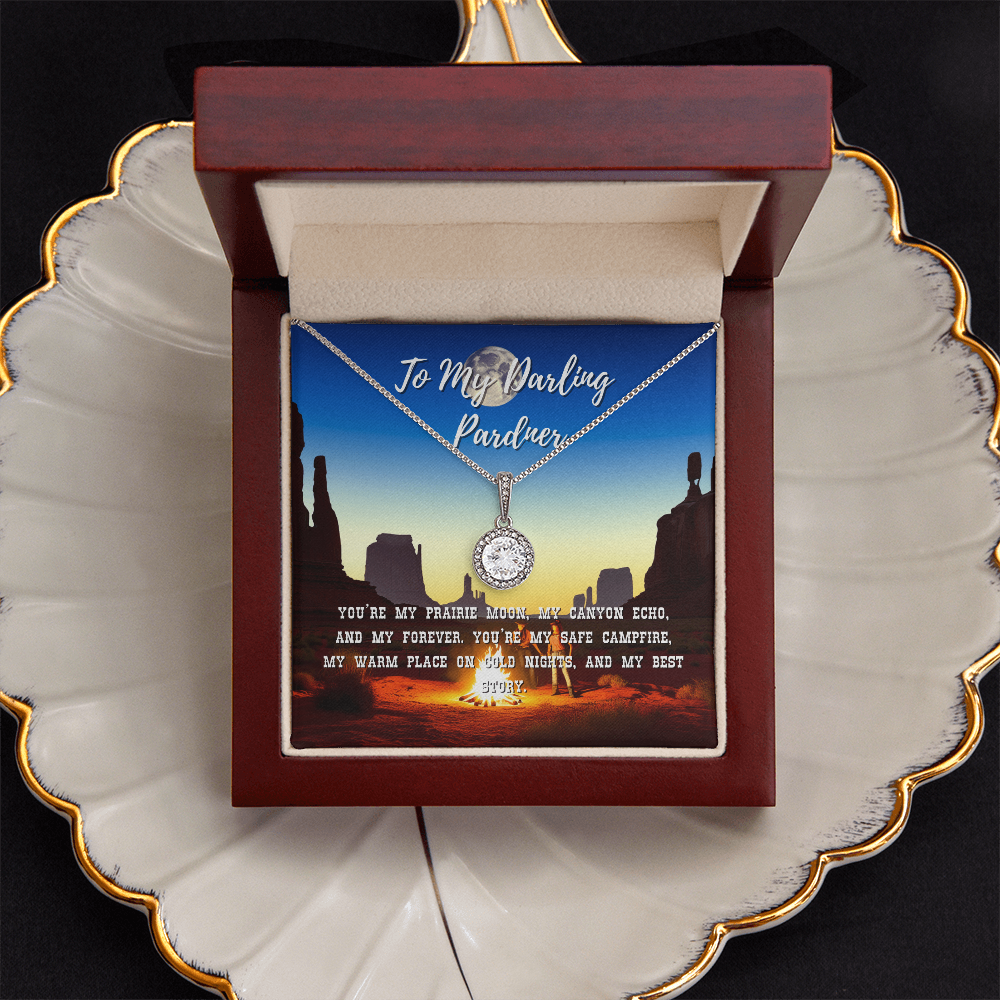 Prairie Moon Promise - The Eternal Love Necklace Gift