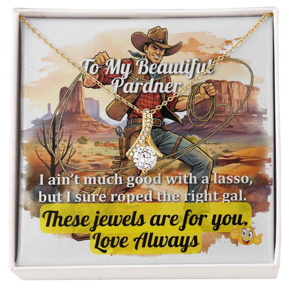 The Perfect Necklace Gift for the Gal Who's Got You Lassoed