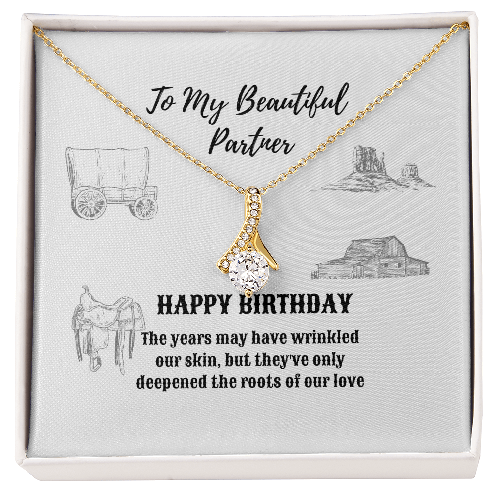 Happy Birthday to my Pardner Western Style - Alluring Beauty Necklace