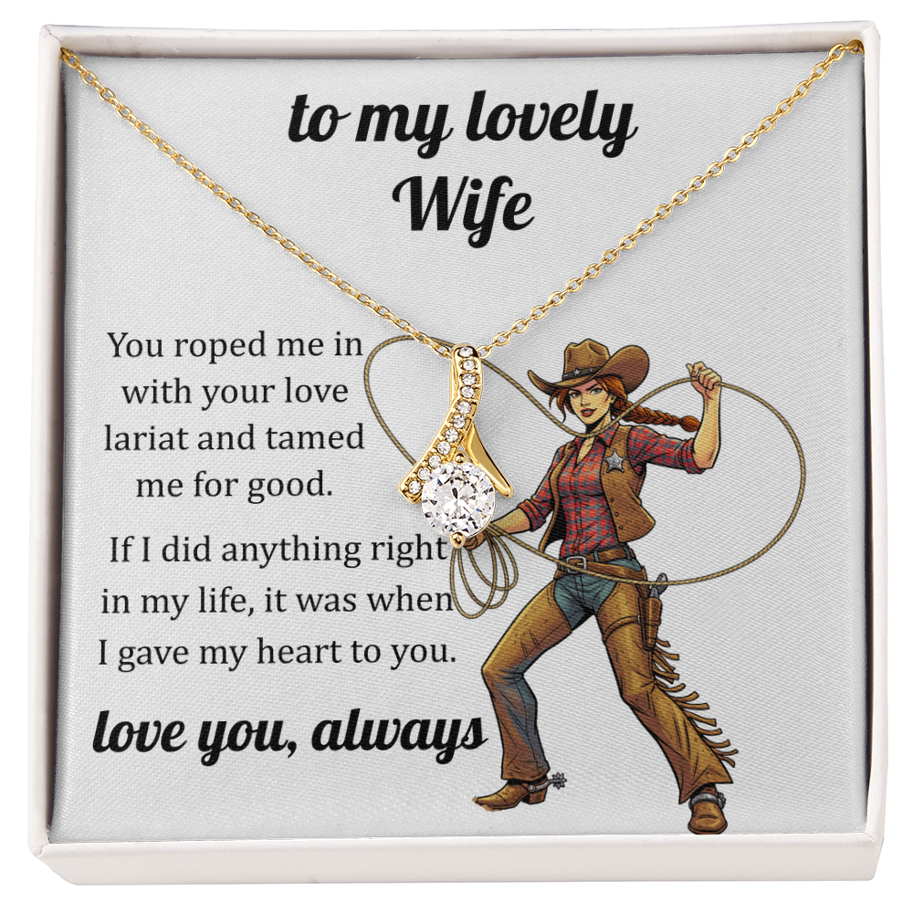 A Perfect Gift for the Gal Who's Got You Lassoed - Alluring Beauty Necklace