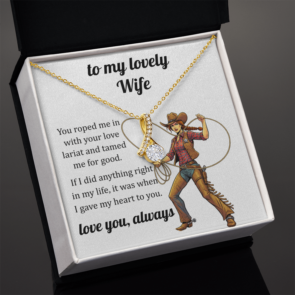 A Perfect Gift for the Gal Who's Got You Lassoed - Alluring Beauty Necklace