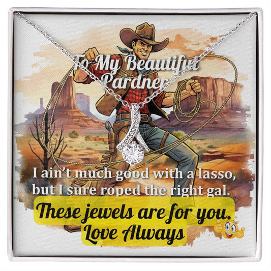 The Perfect Necklace Gift for the Gal Who's Got You Lassoed