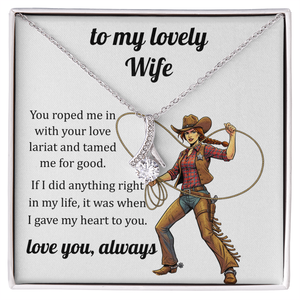 A Perfect Gift for the Gal Who's Got You Lassoed - Alluring Beauty Necklace