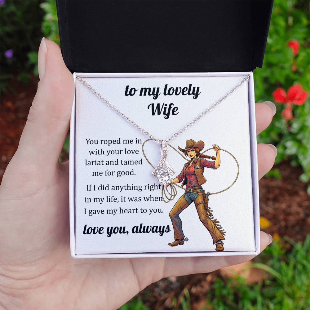 A Perfect Gift for the Gal Who's Got You Lassoed - Alluring Beauty Necklace