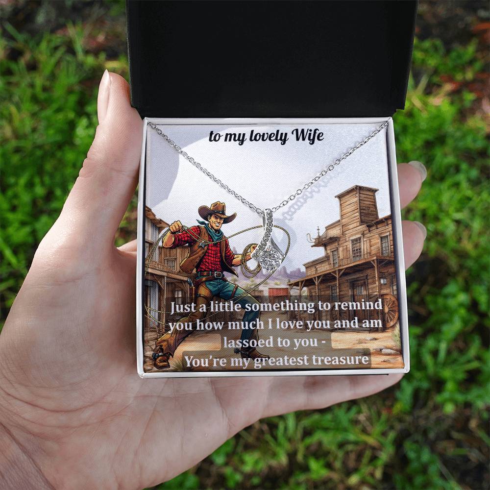 A Perfect Gift for the Gal Who's Got You Lassoed - Alluring Beauty Necklace