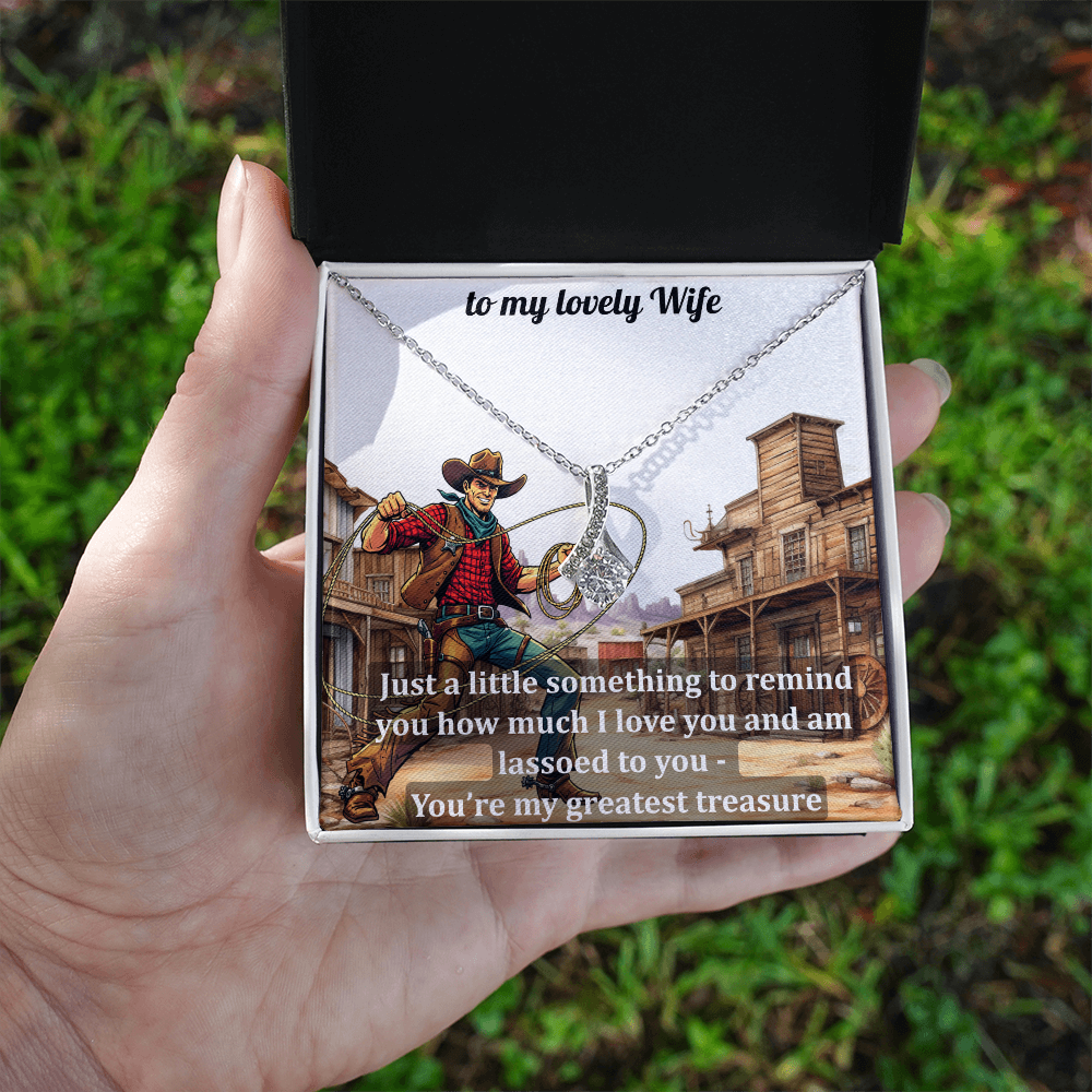 A Perfect Gift for the Gal Who's Got You Lassoed - Alluring Beauty Necklace