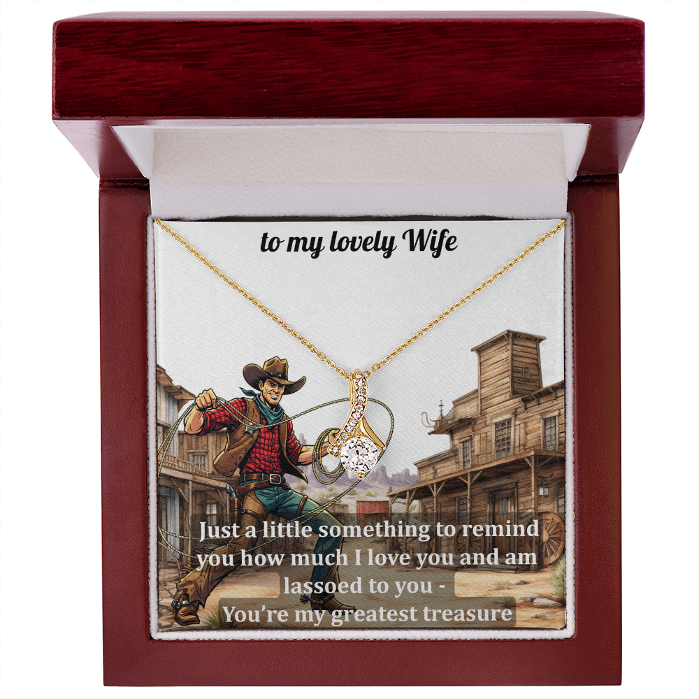 A Perfect Gift for the Gal Who's Got You Lassoed - Alluring Beauty Necklace