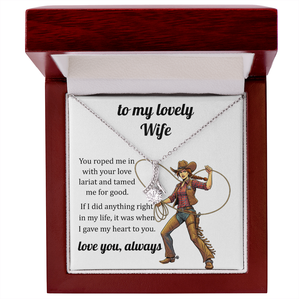 A Perfect Gift for the Gal Who's Got You Lassoed - Alluring Beauty Necklace