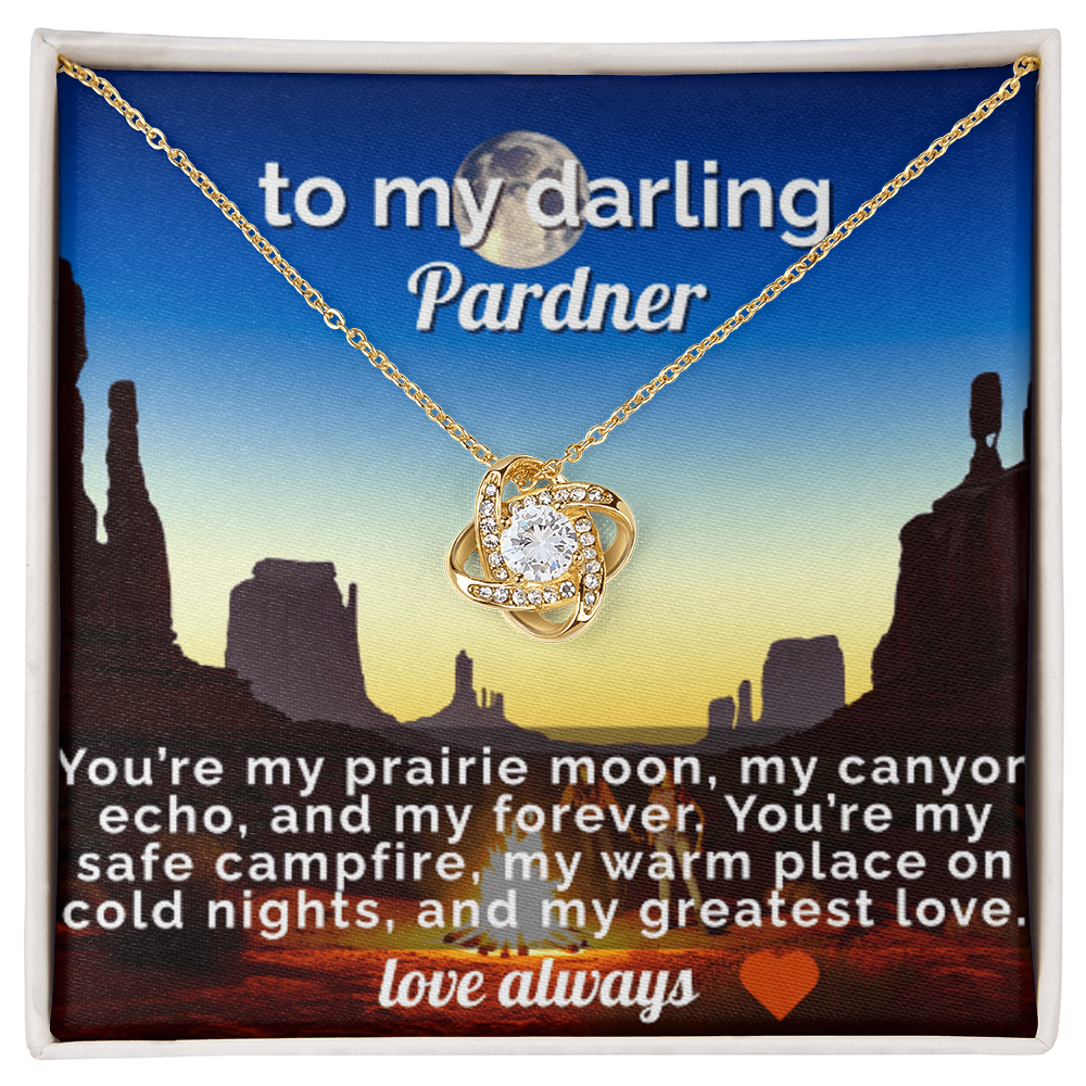 The Love Knot Necklace - A Timeless Gift With a Message To Move Her