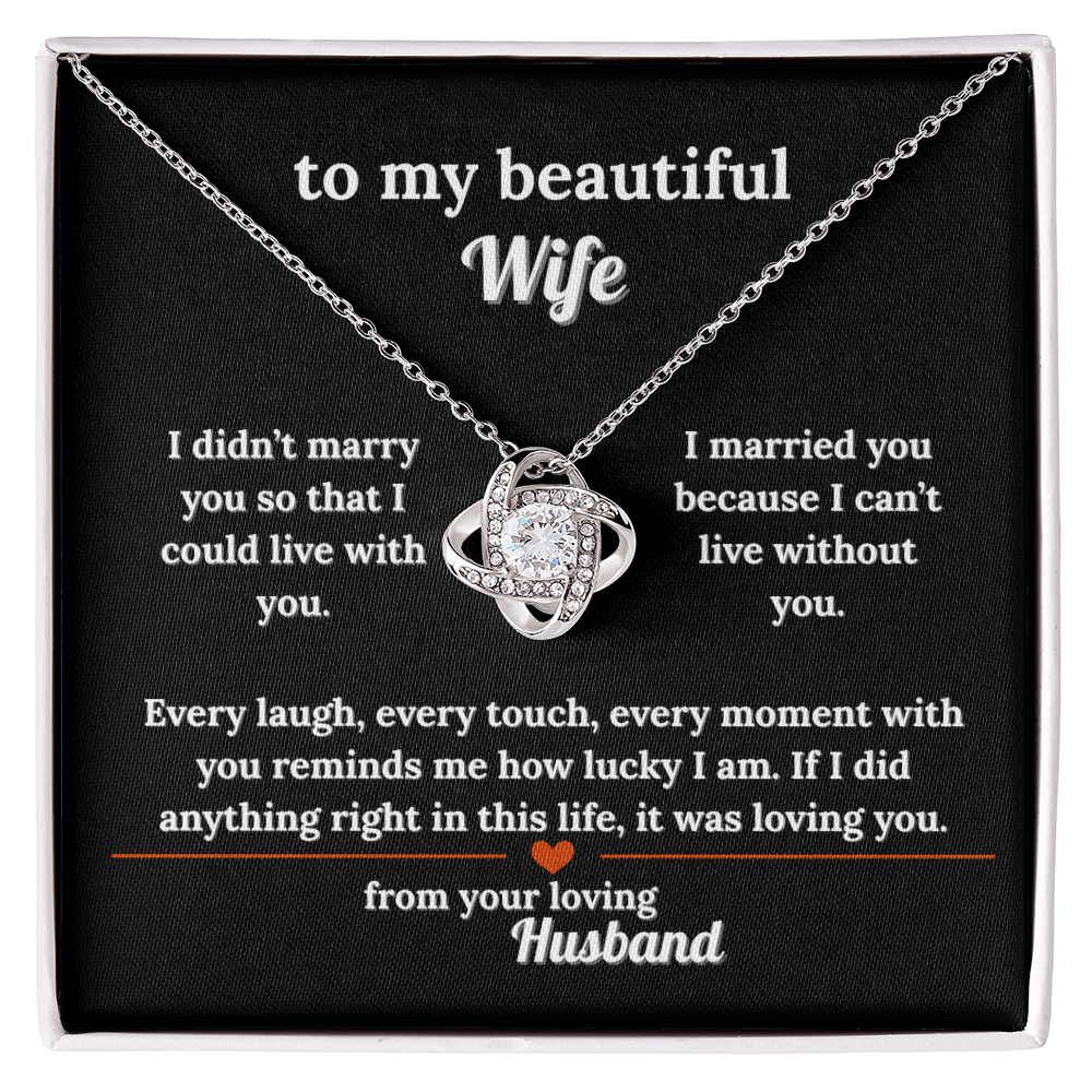 Lovely Gift To the Wife Who Means the World to You With a Message She'll Appreciate
