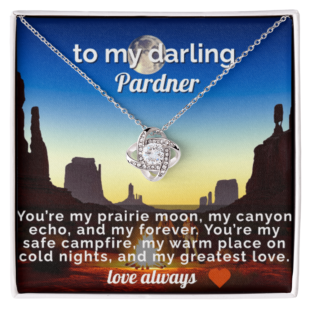 The Love Knot Necklace - A Timeless Gift With a Message To Move Her