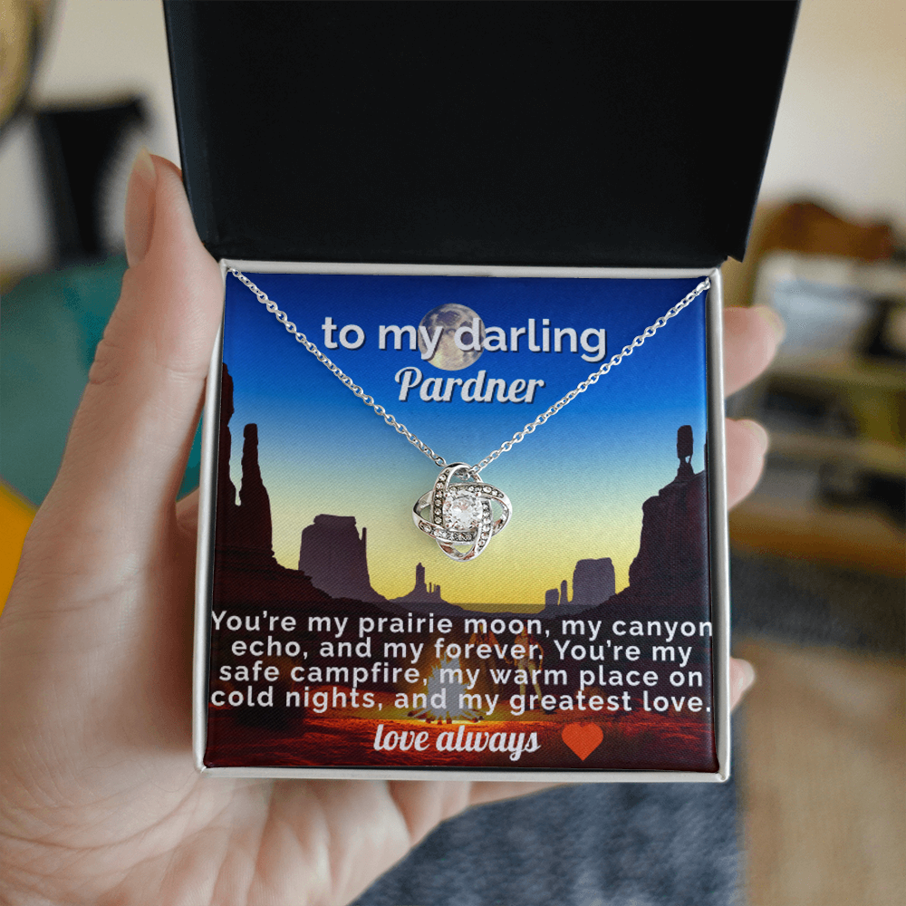 The Love Knot Necklace - A Timeless Gift With a Message To Move Her