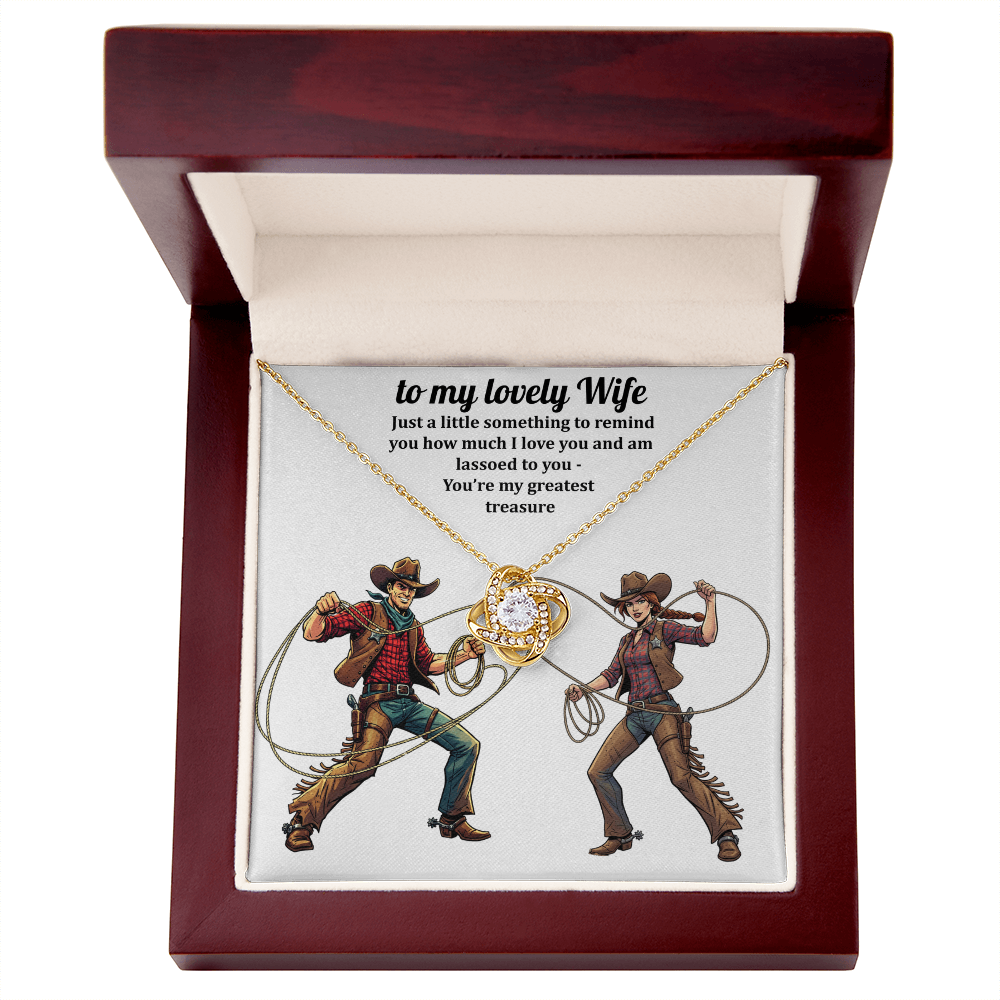 A Perfect Necklace Gift for the Lady Who's Got You Lassoed