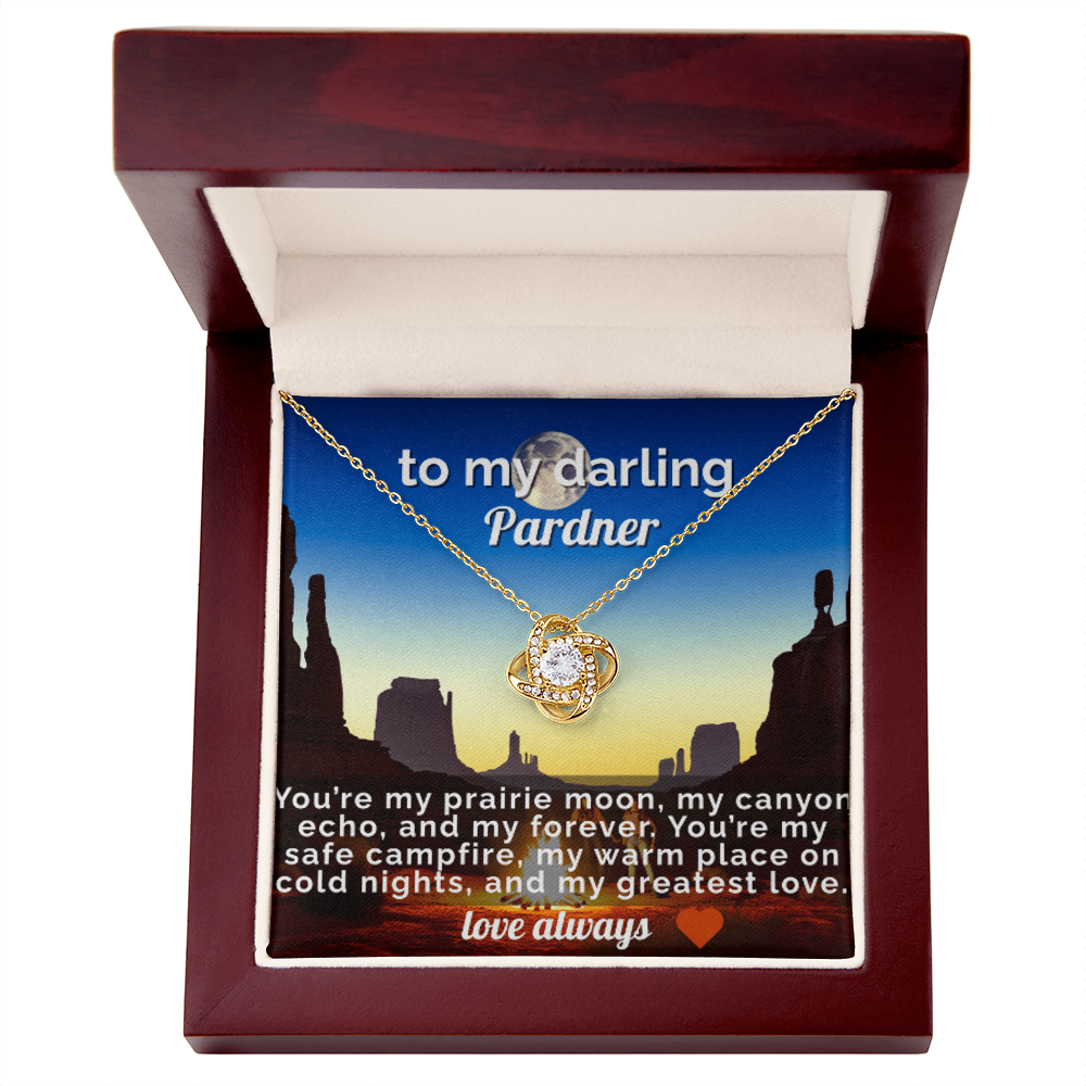 The Love Knot Necklace - A Timeless Gift With a Message To Move Her