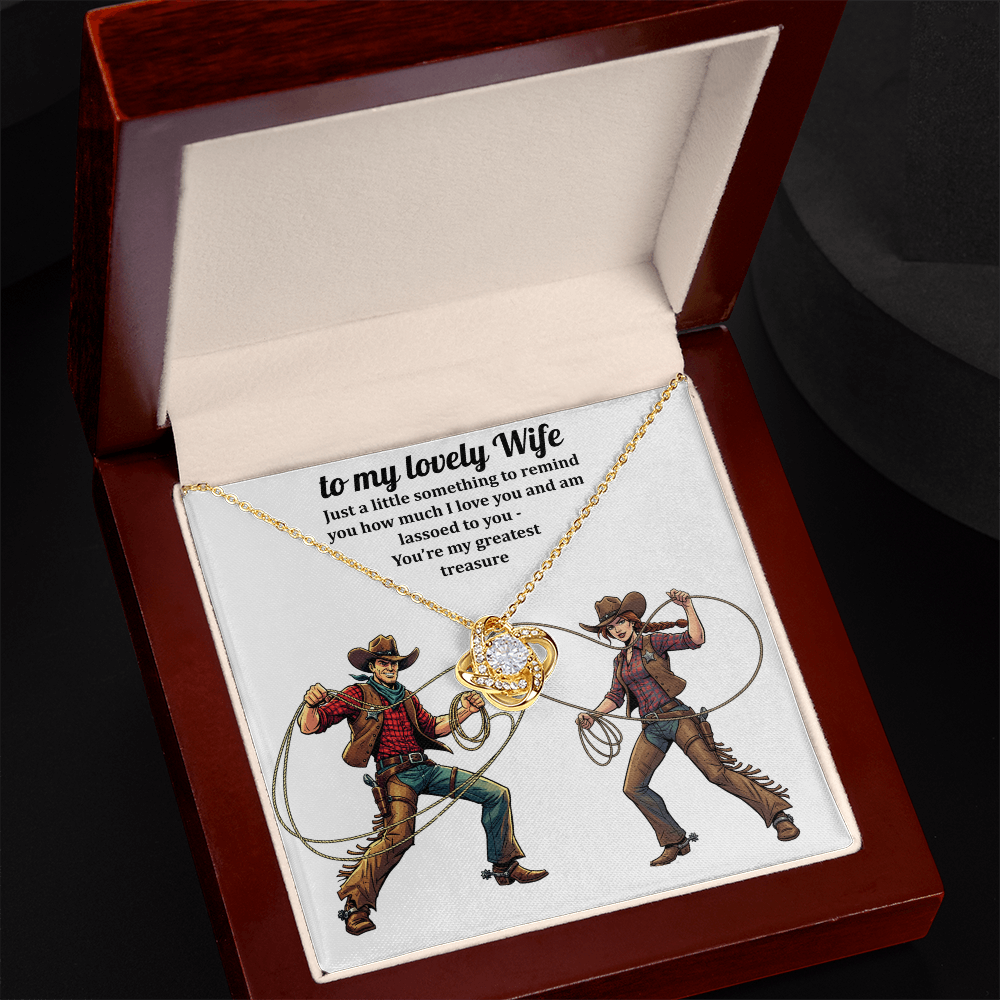 A Perfect Necklace Gift for the Lady Who's Got You Lassoed