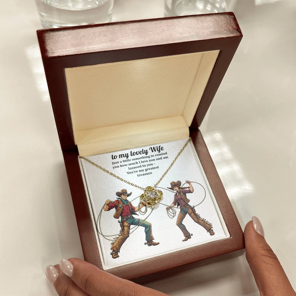 A Perfect Necklace Gift for the Lady Who's Got You Lassoed
