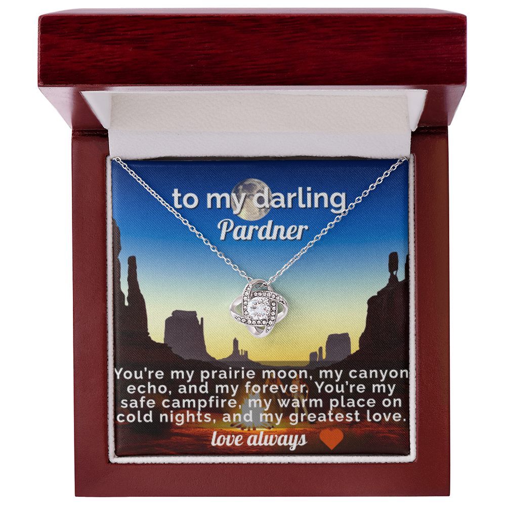 The Love Knot Necklace - A Timeless Gift With a Message To Move Her