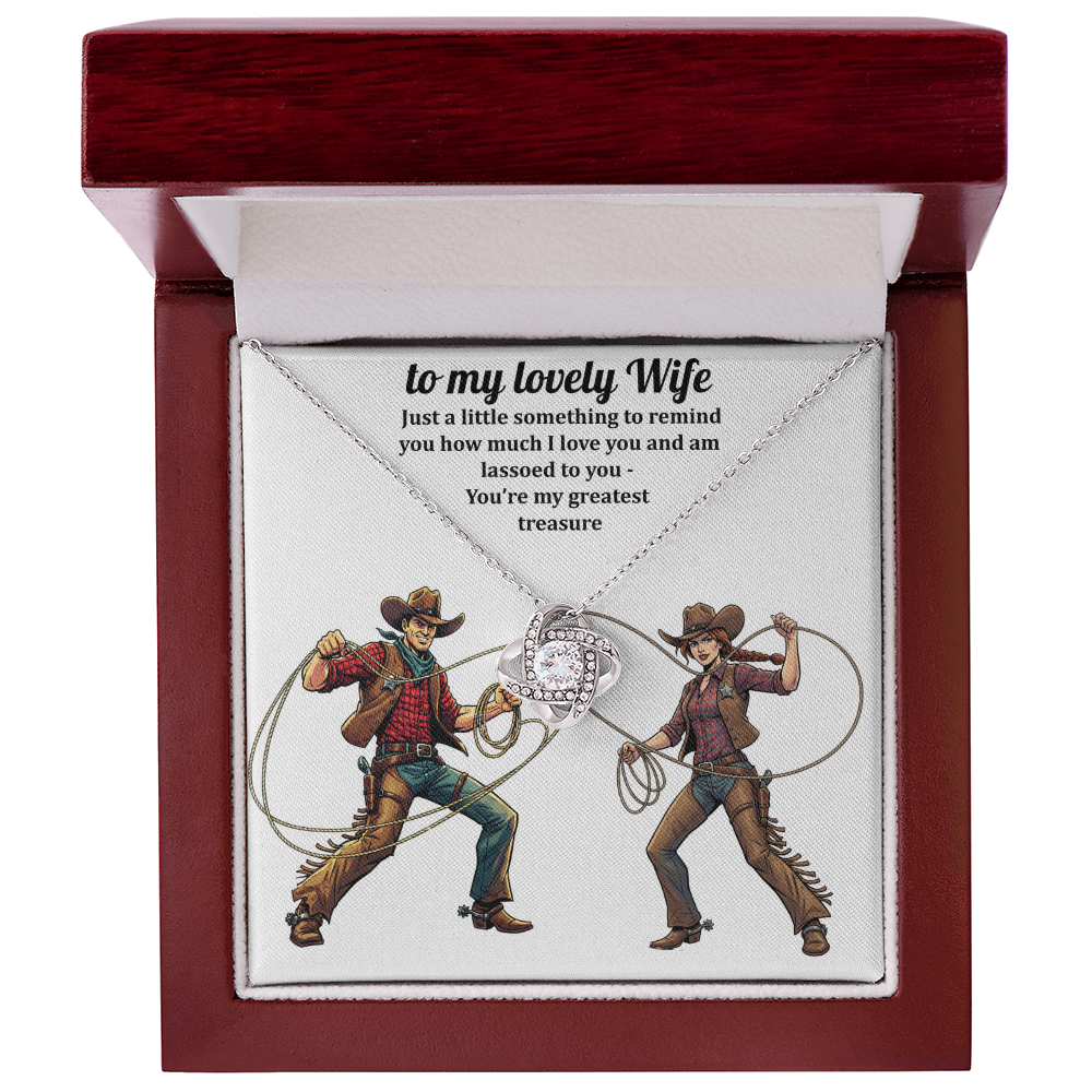 A Perfect Necklace Gift for the Lady Who's Got You Lassoed