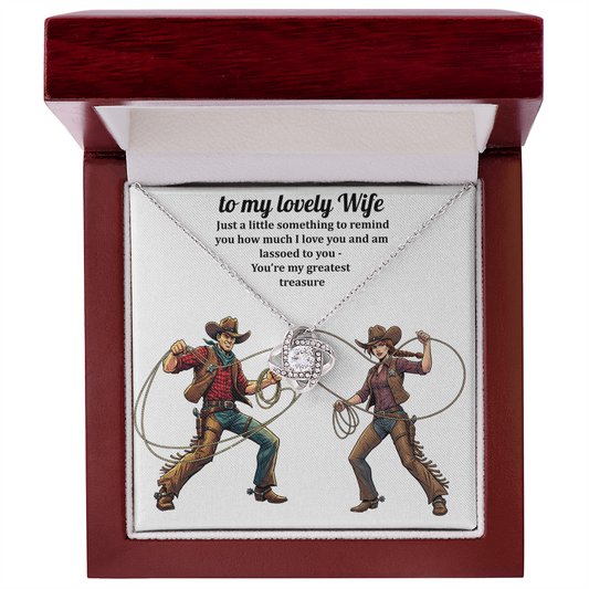 A Perfect Necklace Gift for the Lady Who's Got You Lassoed