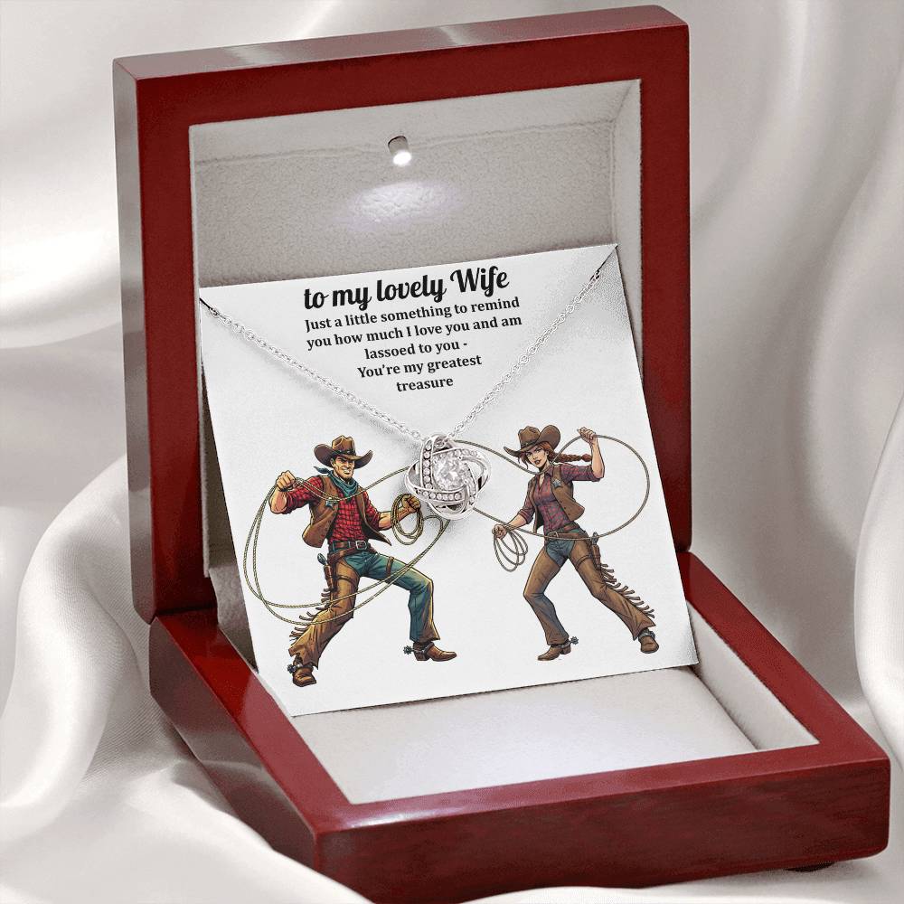 A Perfect Necklace Gift for the Lady Who's Got You Lassoed