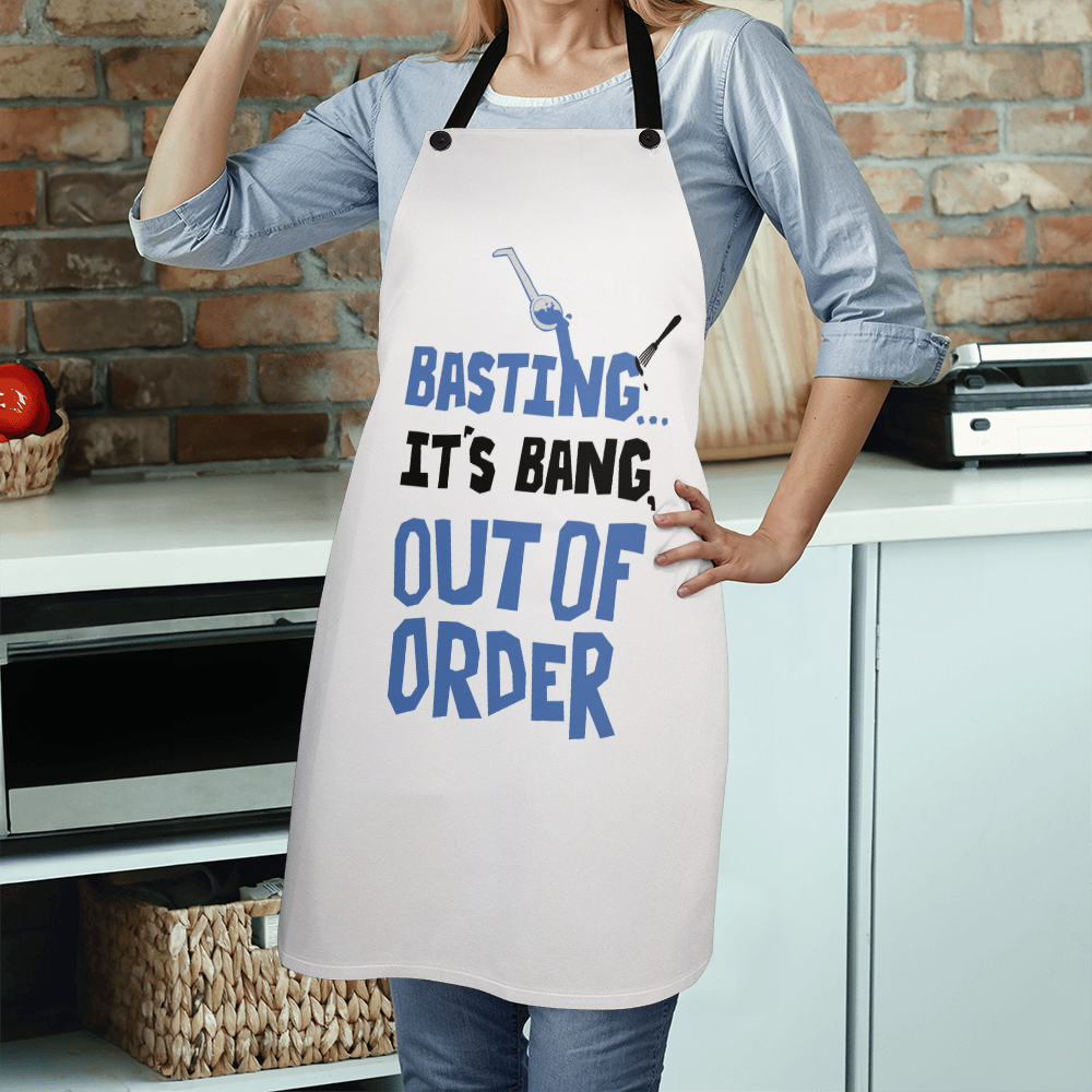 "It's Bang Out Of Order" Cook's Apron