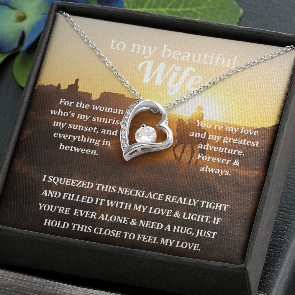 For The Woman Who's My Sunrise, My Sunset, and Everything in Between.