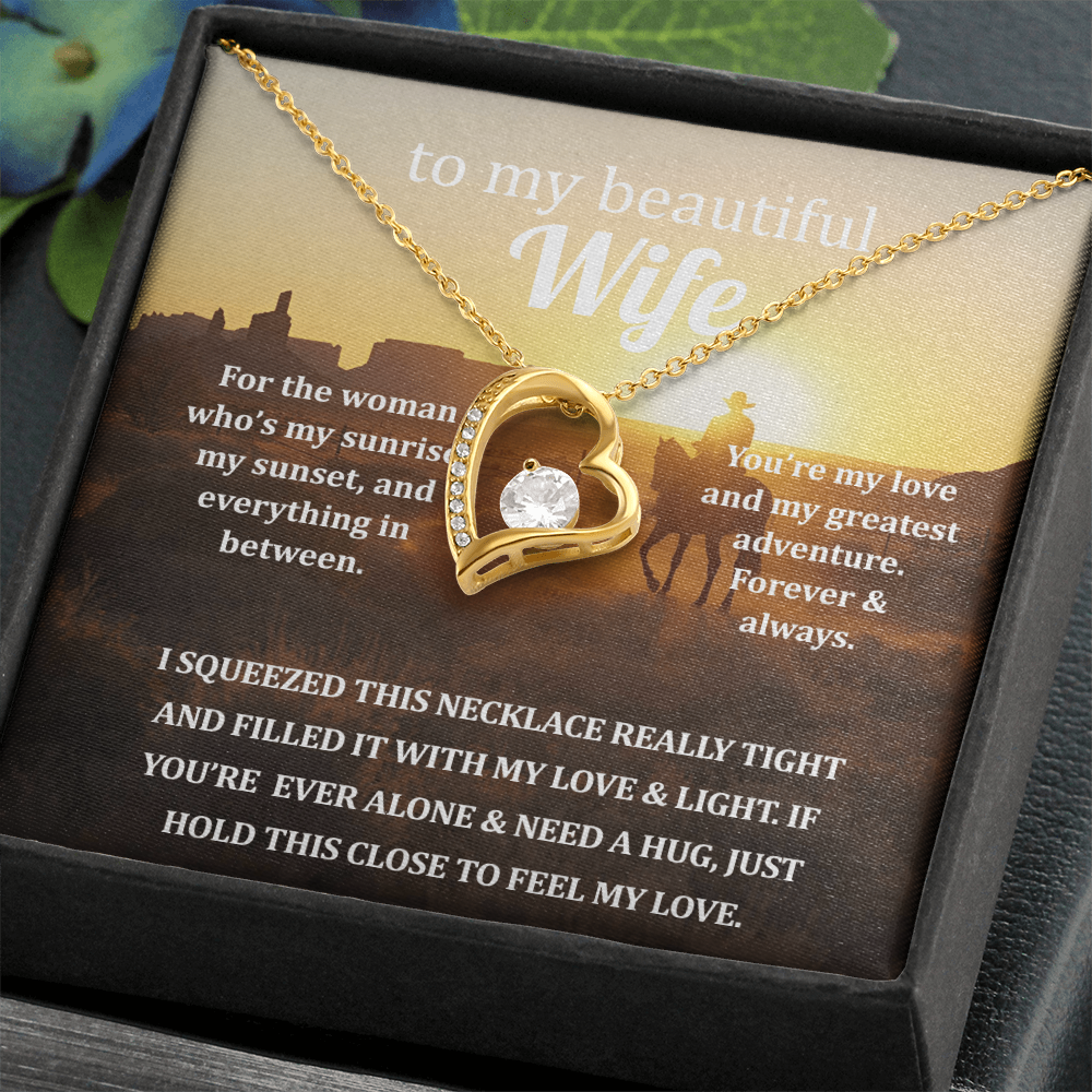 For The Woman Who's My Sunrise, My Sunset, and Everything in Between.