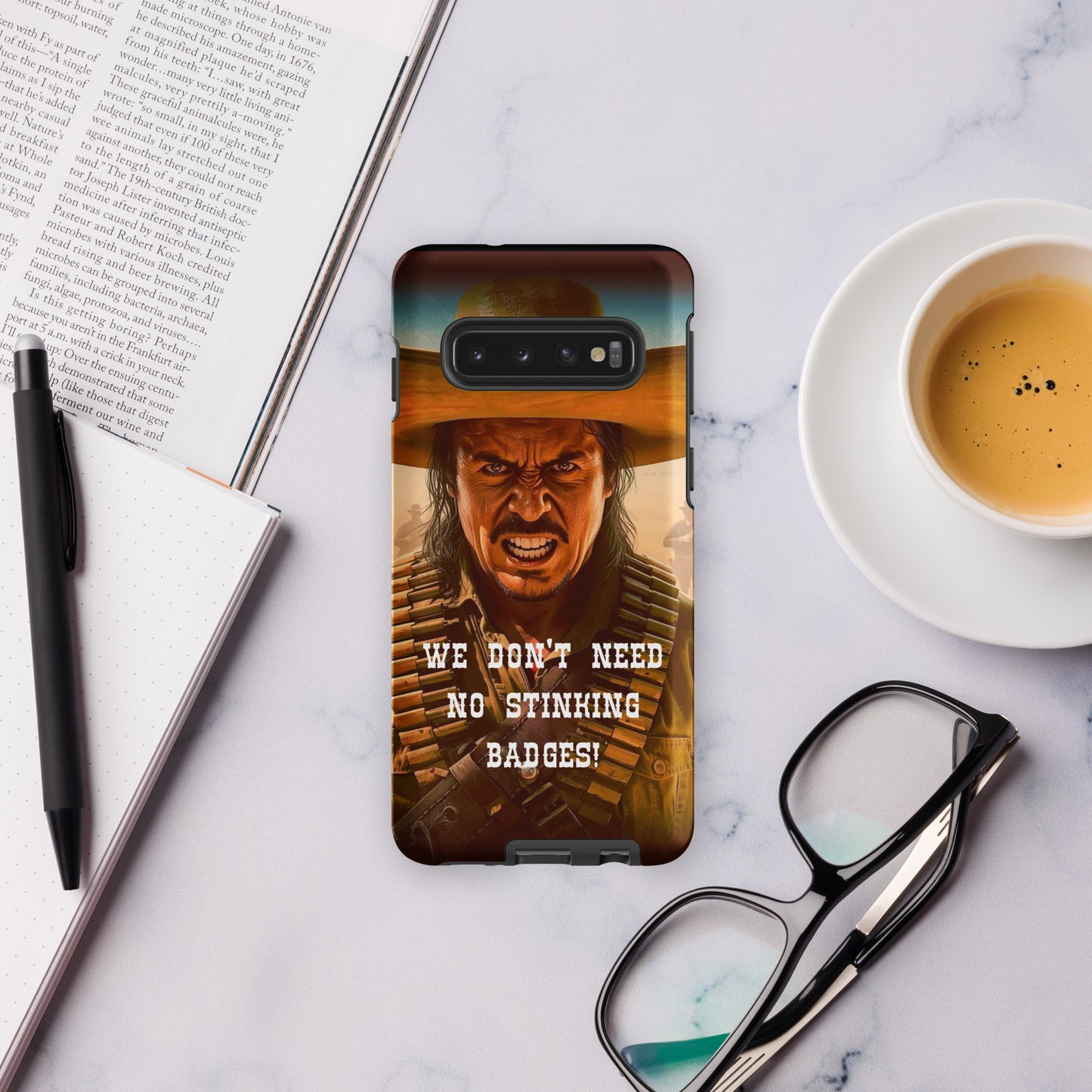 Stinking Badges Quote Phone Case - Tough case for Samsung®